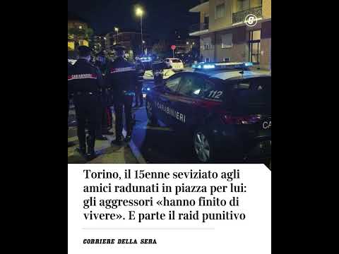 Torino, il 15enne seviziato agli amici radunati in piazza: gli aggressori «hanno finito di vivere»