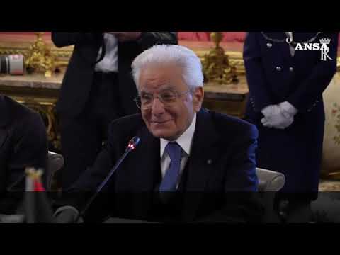 Mattarella a Abu Mazen: “Anp e’ un interlocutore fondamentale”