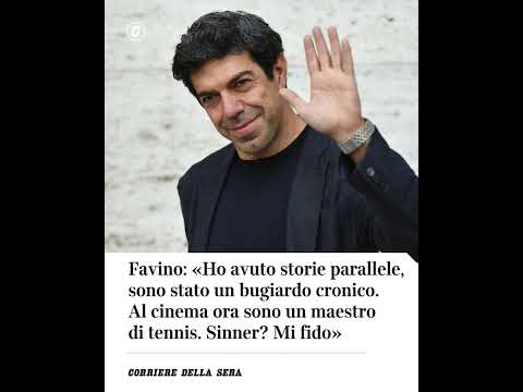 Favino: «Ho avuto storie parallele, sono stato un bugiardo cronico» #shorts #news