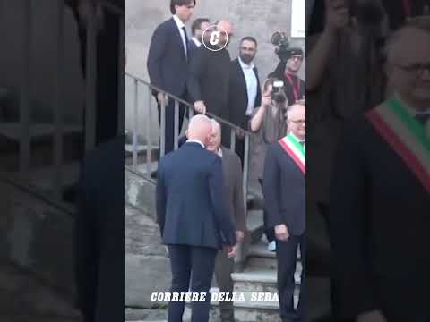 Robert De Niro in Campidoglio a Roma per ricevere il premio della Lupa Capitolina #shorts #news