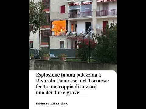 Esplosione in una palazzina a Rivarolo Canavese (TO): ferita coppia di anziani, uno dei due è grave