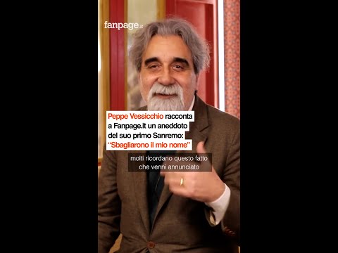 Peppe Vessicchio racconta a Fanpage.it un aneddoto del suo primo Sanremo: “Sbagliarono il mio nome”