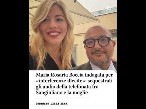 Maria Rosaria Boccia indagata per interferenze illecite: sequestrati audio tra Sangiuliano e moglie