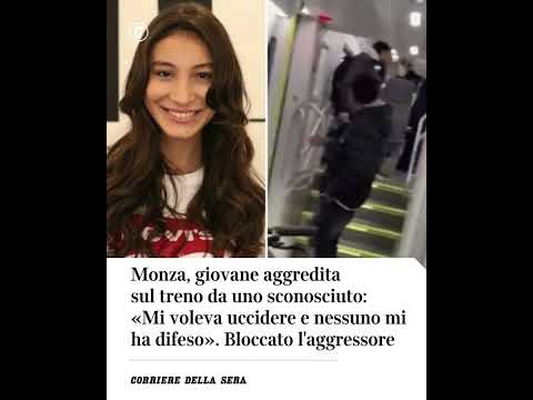 Monza, giovane aggredita sul treno da uno sconosciuto: «Mi voleva uccidere e nessuno mi ha difeso»