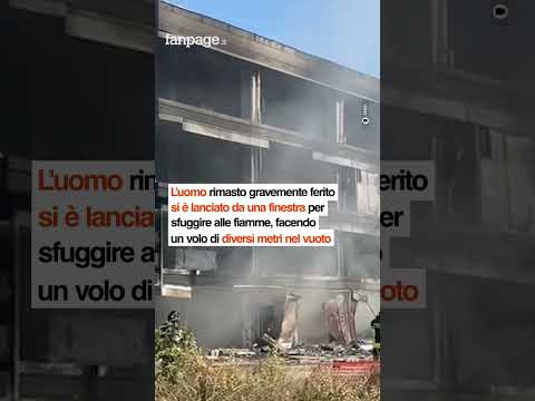 Dramma a Roma: un palazzo abbandonato in zona Tor Cervara è stato avvolto dalle fiamme nella notte