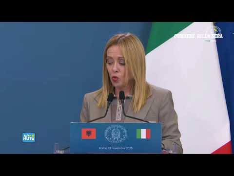 Italia-Albania, il vertice