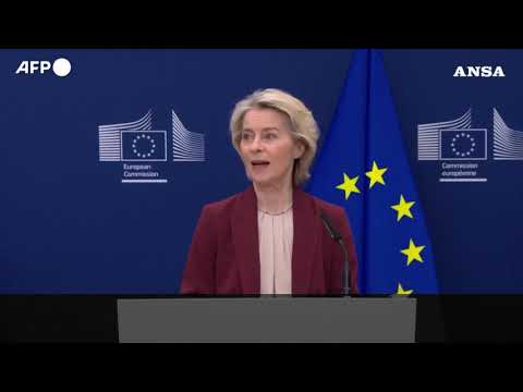 Von der Leyen: “Stop al gas russo e’ giorno storico per Ue”