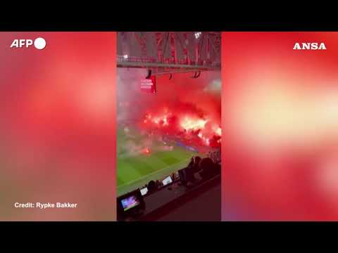 Amsterdam, se allo stadio una domenica qualunque sembra Capodanno…