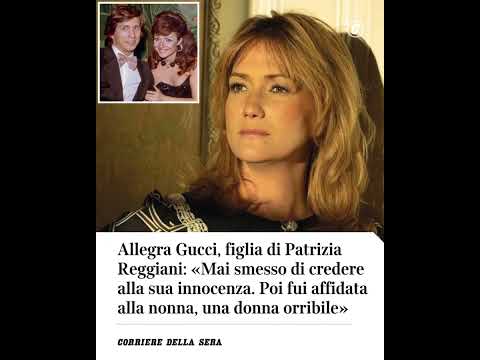 Allegra Gucci, figlia di Patrizia Reggiani: «Mai smesso di credere alla sua innocenza» #shorts
