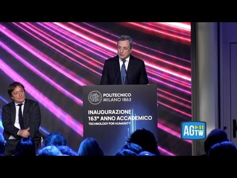 Mario Draghi sull’IA: «Senza queste tecnologie l’Europa rischia la stagnazione»