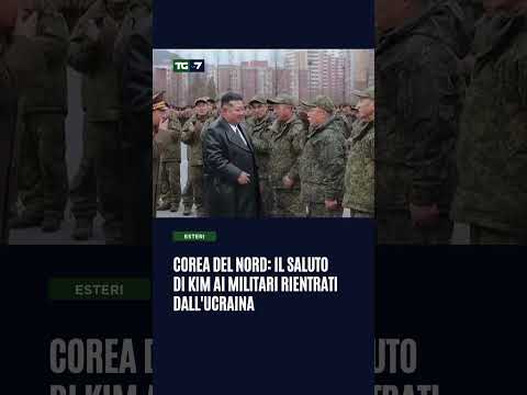 Corea del Nord: il saluto di Kim ai militari rientrati dall’Ucraina