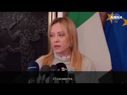 Meloni: “Ho parlato con Rutte e Trump”