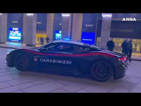 Milano Cortina, la Maserati dei Carabinieri pronta al servizio