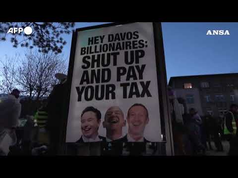 Davos, proteste contro il World Economic Forum al via domani