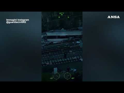 Spagna, salgono a 39 le vittime del deragliamento: le immagini aeree