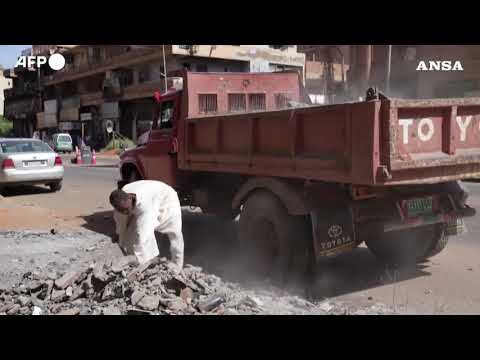 Sudan, le immagini della ricostruzione della capitale devastata dalla guerra
