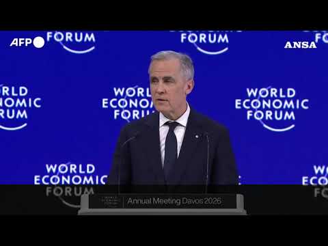 Il discorso del premier canadese a Davos irrita Trump
