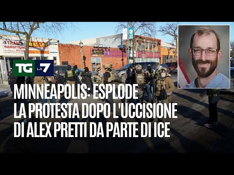 Minneapolis: esplode la protesta dopo l’uccisione di Alex Pretti dagli agenti dell’ICE