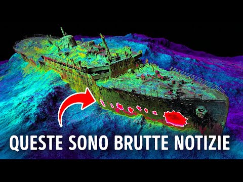 Scansione 3D del Titanic Rivela Danni di Cui Nessuno Era a Conoscenza
