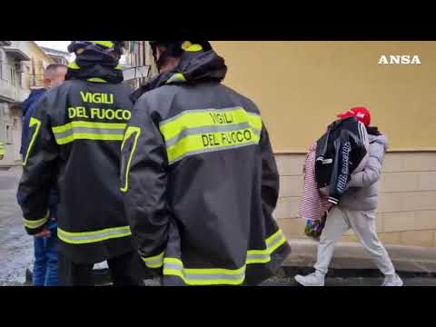Frana a Niscemi, residenti costretti a lasciare le proprie case