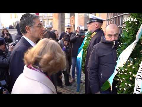 Giornata della Memoria, corone deposte al Ghetto di Roma