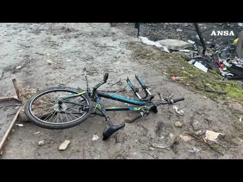 Milano, l’area dove ieri sera un agente ha ucciso un 28enne