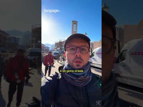 Una marcia silenziosa a Crans-Montana