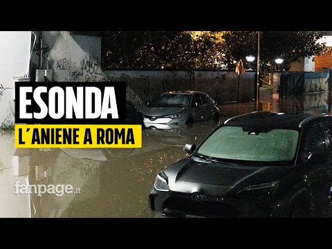 “Il fiume ha sommerso tutto”: la testimonianza dei negozianti dopo l’esondazione dell’Aniene a Roma