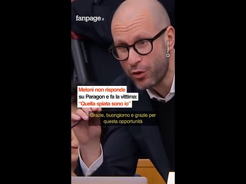 Meloni non risponde su Paragon e fa la vittima: “Quella spiata sono io”