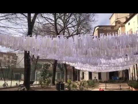 Firenze, ai Nidiaci l’installazione con i nomi dei bambini uccisi a Gaza