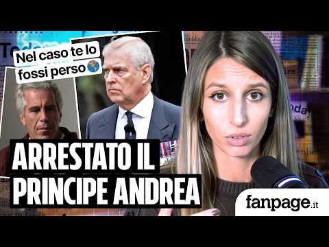 Arresto ex principe Andrea per il caso Epstein, non c’entrano gli abusi sessuali: le vere accuse