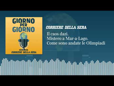 Il caos dazi. Mistero a Mar-a-Lago. Come sono andate le Olimpiadi | GIORNO PER GIORNO Ep.37