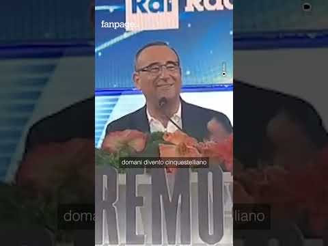 Carlo Conti la vigilia di Sanremo: “Meloni all’Ariston? Se vuole venire può comprare il biglietto”