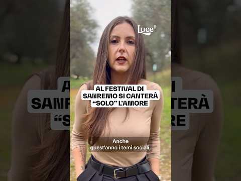 I sostantivi più frequenti della canzoni di Sanremo 2026