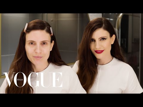 Ditonellapiaga crea un look rétro glam | Beauty Secrets | Vogue Italia