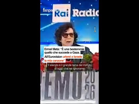 Ermal Meta: “Bestemmia è ciò che succede a Gaza. All’Eurovision urlerei a Israele la mia canzone”