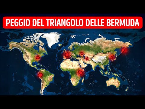 Luoghi sulla Terra che sono MOLTO più spaventosi del Triangolo delle Bermuda