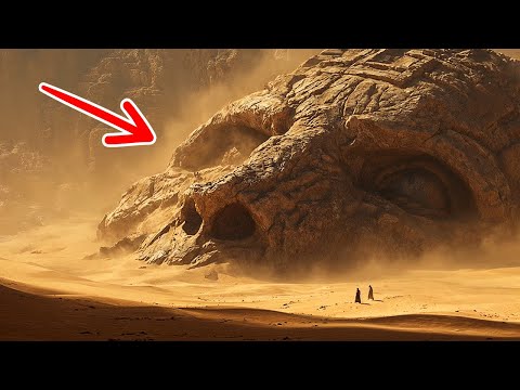 Nuove immagini di Marte mostrano ciò che sembra stranamente un teschio