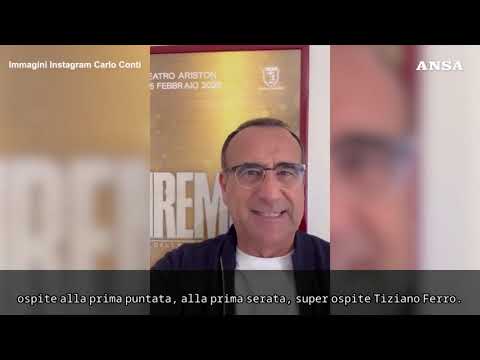 Sanremo, Conti: “Tiziano Ferro super ospite alla prima serata”