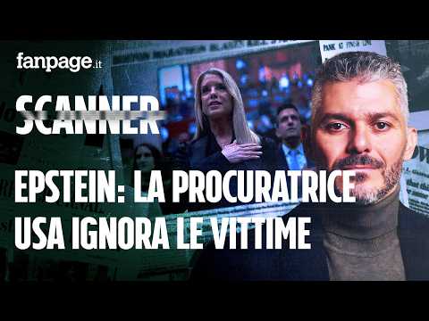 La Procuratrice Generale USA Pam Bondi ignora le vittime di Epstein
