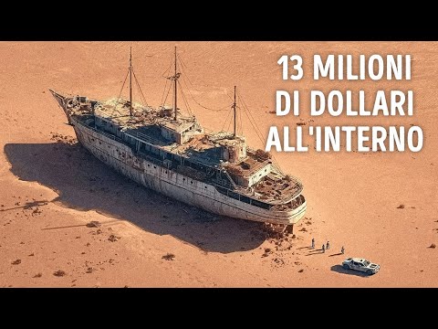 I minatori di diamanti della Namibia trovano un relitto pieno di tesori