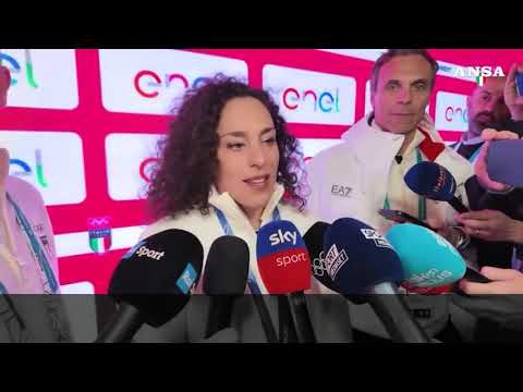 Milano Cortina, festa Brignone: “Ho avuto giorni diffcili, mai avrei pensato a un oro”