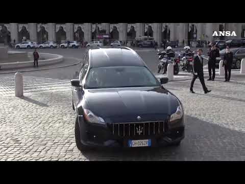 Funerali Zichichi, il feretro a S. Maria degli Angeli e dei Martiri