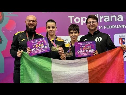 Taekwondo, le giovani promesse Ginevra Lisi e Alberto Conti si qualificano per il Final Grand Pri…