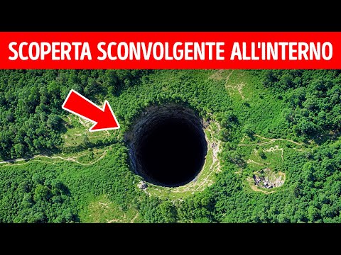 Gli scienziati hanno scoperto un mondo perduto da milioni di anni in un enorme dolina