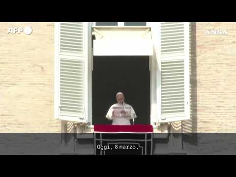 8 marzo, il Papa: “La mia solidarieta’ alle donne vittime di violenza”