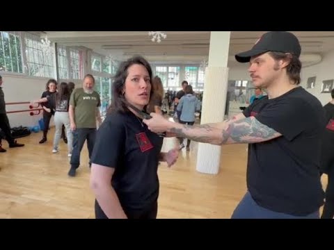Chiara Canzian e il maestro Giuseppe Platania portano il Krav Maga a Treviso: «Difesa personale p…