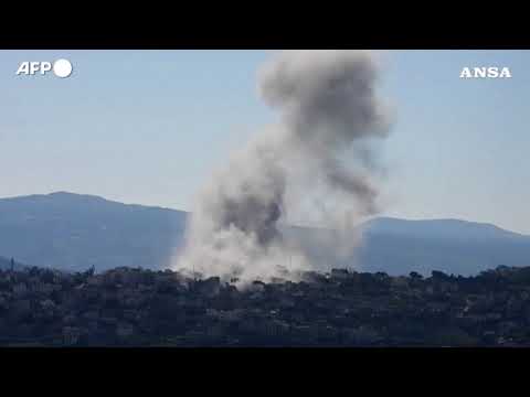 Libano, oltre 100 attacchi aerei di Israele oggi nel sud del Paese