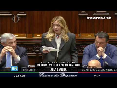 Meloni alla Camera, l’informativa