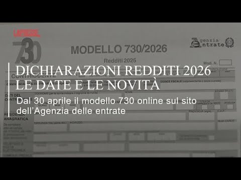 Dichiarazione dei redditi 2026, le date e le novità